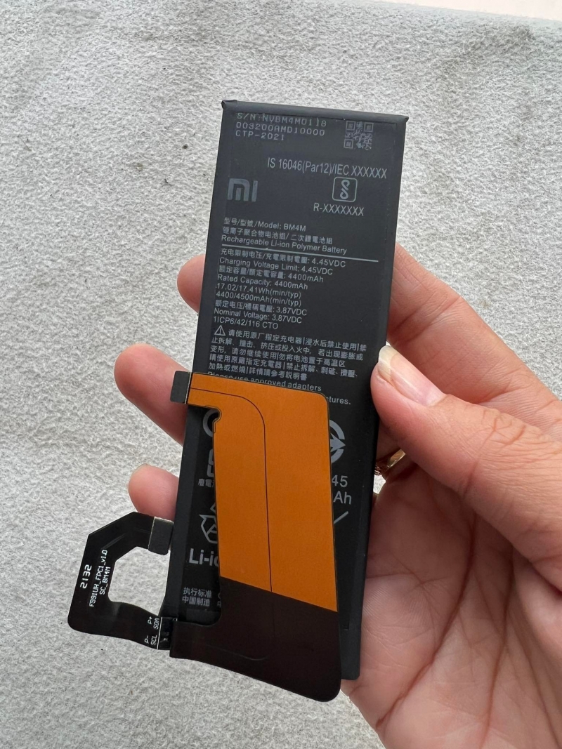 Pin Xiaomi Mi 10 Pro BM4M Dung Lượng 4500mAh Zin New Chất Lượng Thay Lấy Liền không thể thiếu cho chiếc điện thoại của bạn được sản xuất theo chuẩn Li-ion với dung lượng 4400/4500mAh - 4.45V dùng cho chiếc điện thoại 